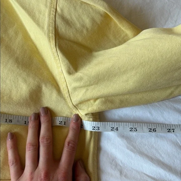 Butter Yellow Levi's Esther Modern Jacket, S - Picture 4 of 7